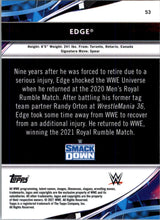 Load image into Gallery viewer, 2021 Topps Finest WWE Edge #53