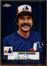 Load image into Gallery viewer, 2021 Topps Chrome Platinum Anniversary Steve Rogers Montreal Expos #577