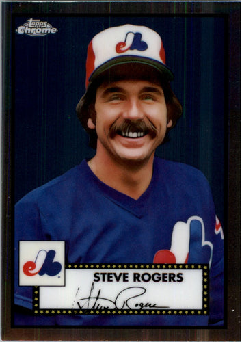 2021 Topps Chrome Platinum Anniversary Steve Rogers Montreal Expos #577