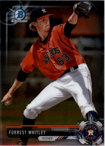2017 Bowman Chrome Prospects Forrest Whitley Houston Astros #BCP173