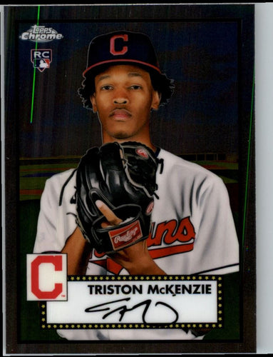 2020 Topps Heritage Minor League Triston McKenzie Akron RubberDucks #181