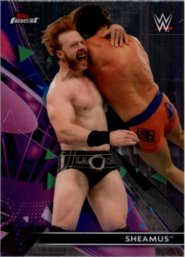 2021 Topps Finest WWE Sheamus #36