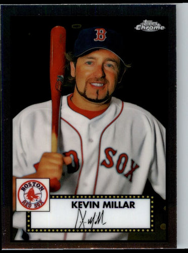 2021 Topps Chrome Platinum Anniversary Kevin Millar Boston Red Sox #598