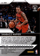Load image into Gallery viewer, 2018-19 Panini Prizm Shabazz Napier Brooklyn Nets #268