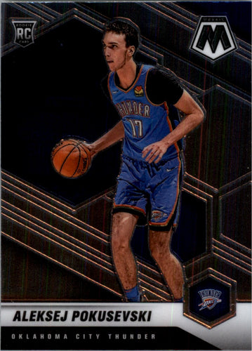 2020-21 Panini Mosaic Aleksej Pokusevski RC Oklahoma City Thunder #226