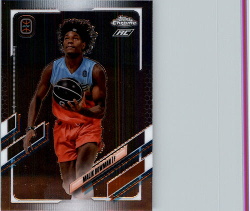 2021-22 Topps Now Overtime Elite Malik Bowman RC #D5