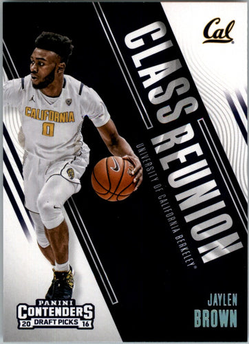 2016-17 Panini Contenders Draft Picks Class Reunion Jaylen Brown California