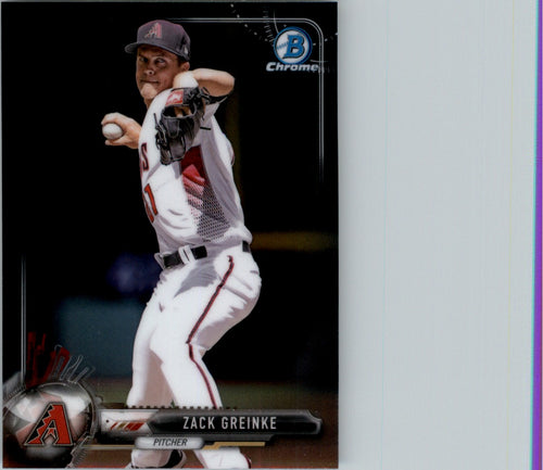 2016 Bowman Zack Greinke Arizona Diamondbacks #45