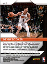 Load image into Gallery viewer, 2018-19 Panini Prizm Devin Booker Phoenix Suns #11