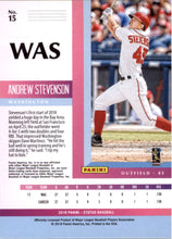 Load image into Gallery viewer, 2018 Panini Chronicles Status Andrew Stevenson RC Washington Nationals #15
