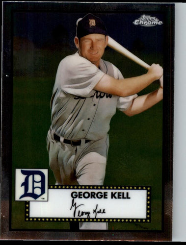 2021 Topps Chrome Platinum Anniversary George Kell Detroit Tigers #646